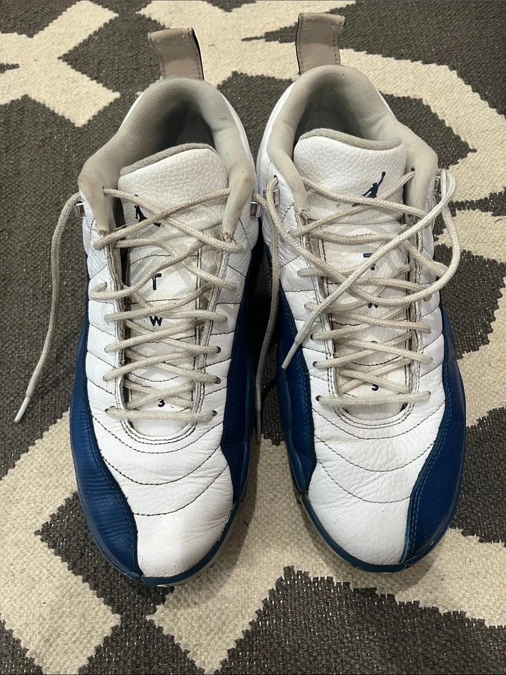 Jordan Golf Shoes - White & Navy